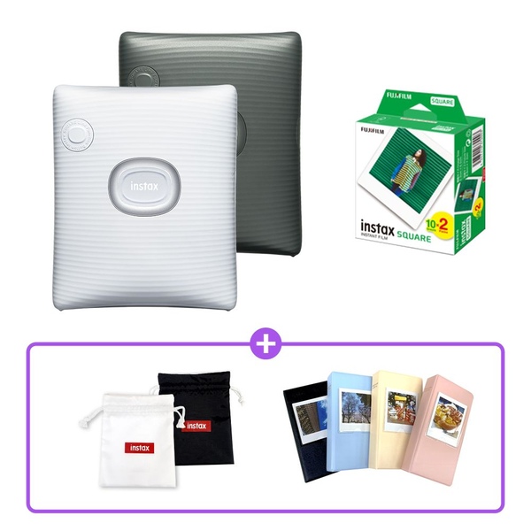 스퀘어링크 포토프린터 instax SQUARE Link + 필름 20장 + 선물 SET