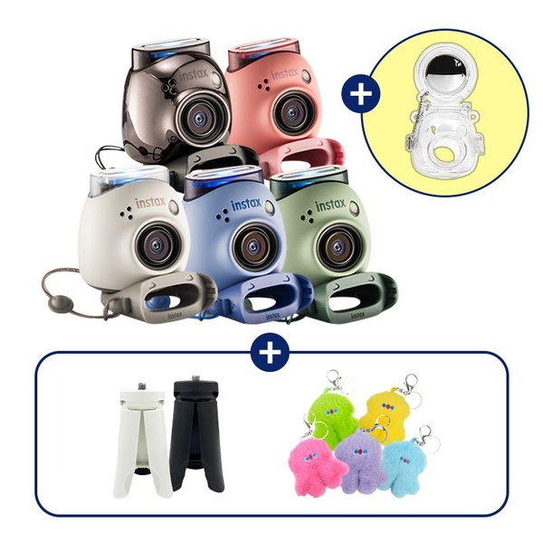 PAL 디지털 키링캠 instax Pal + 투명케이스 + 선물 SET