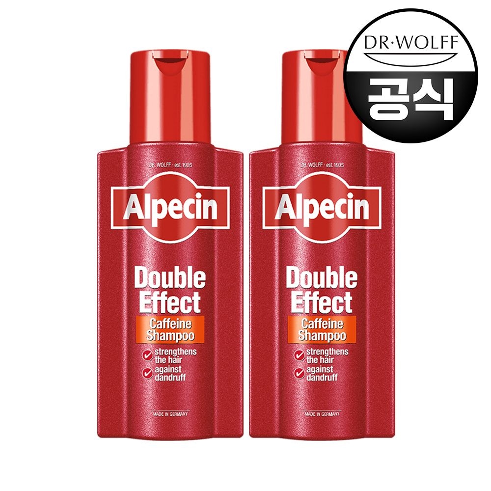 카페인 더블이펙트 샴푸 375ml 2개