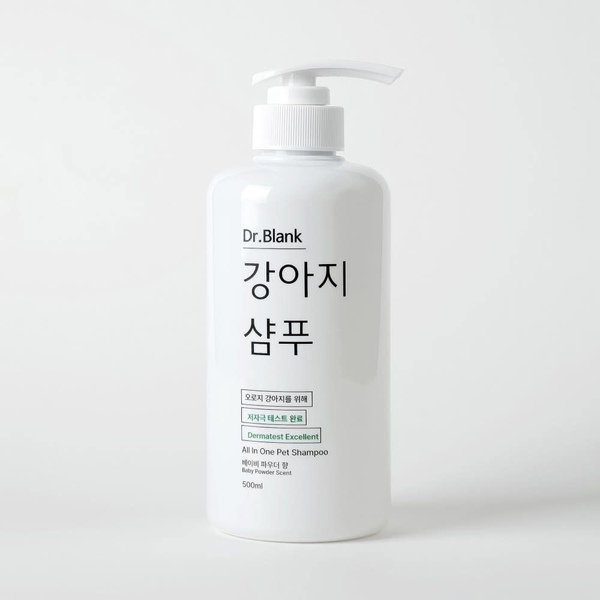 저자극 강아지샴푸 500ml 올인원 저자극 4가지향