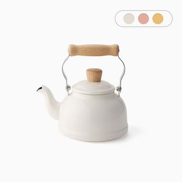 레모 법랑 인덕션 주전자 1.6L (원목핸들)