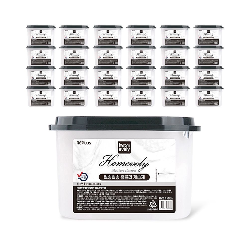 홈블리 대용량 제습제 습기제거제 300g x 24개입