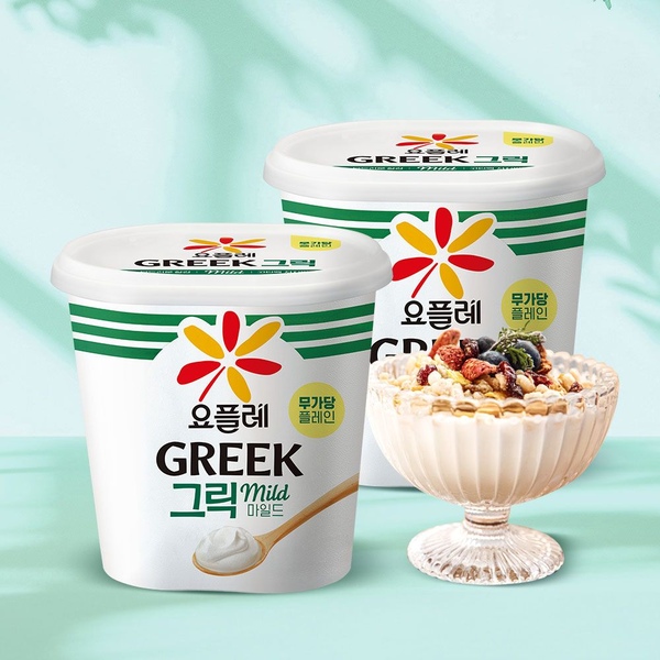 요플레 그릭 mild 900g*2개
