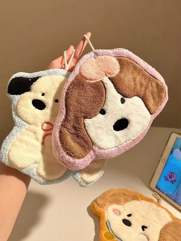 포근한 댕댕이 강아지 핸드타올 행주