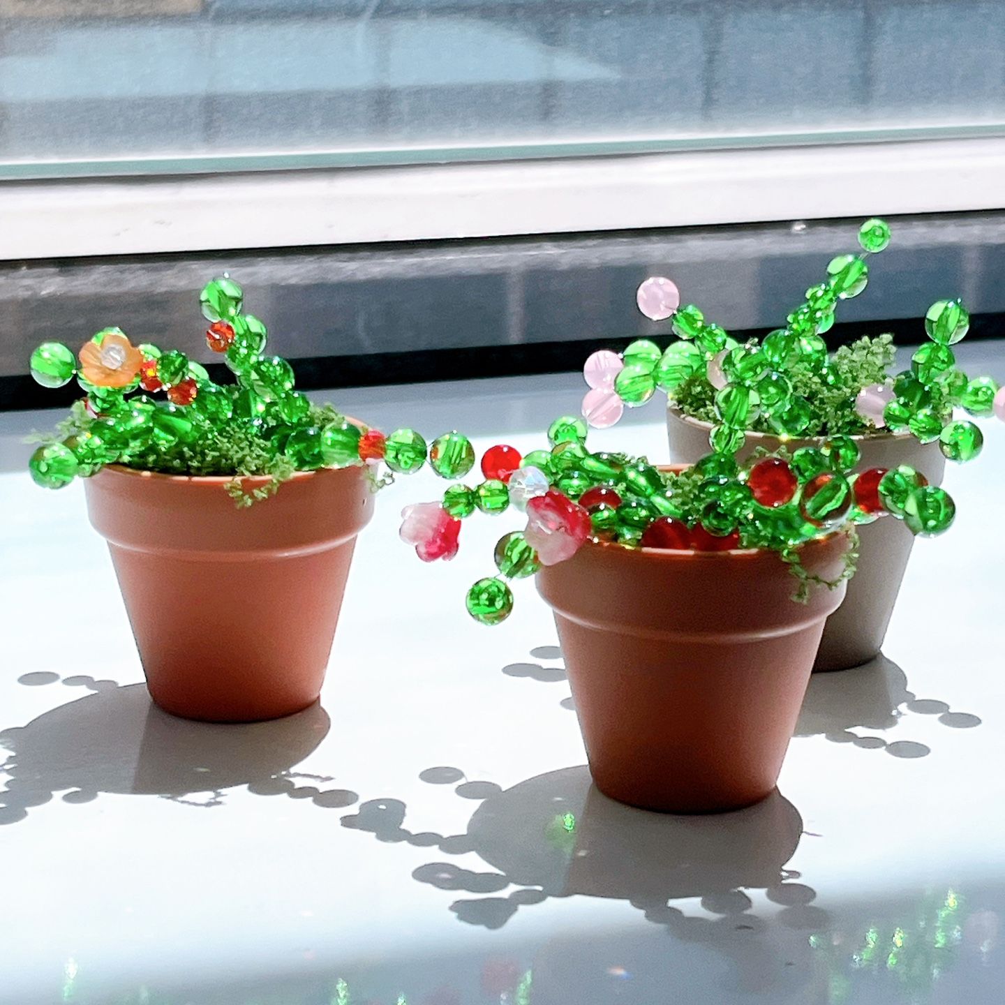 오늘의집 비즈 식물 만들기 DIY 공예 키트 미술 수업 재료 부자재방 원룸 꾸미기 소품 인테리어