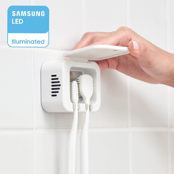 삼성전자 UV-C LED 2구 무선 히팅 바람 건조 칫솔살균기