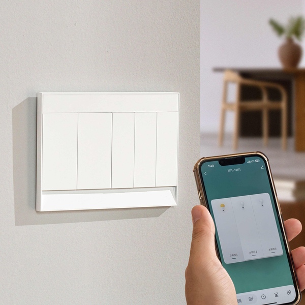 피카 조명 스위치 (2선식/Zigbee)