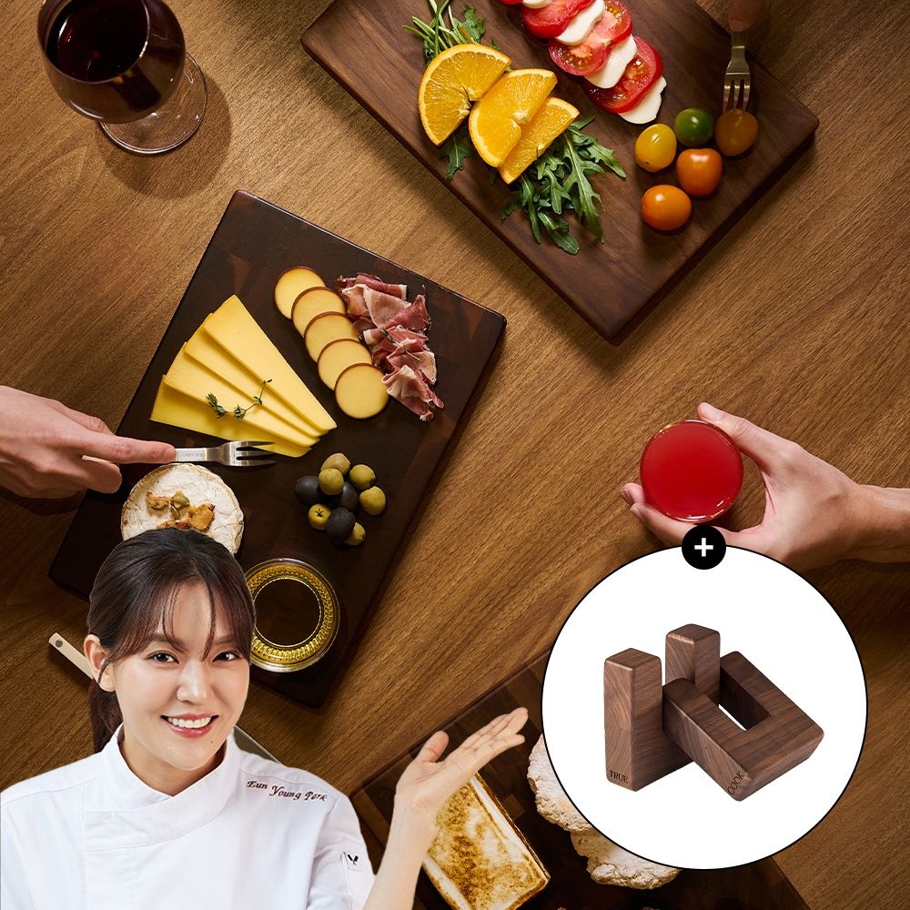 [기간한정5%쿠폰] 5년무상AS 엔드그레인 도마 4종 원목도마 받침대2p 증정!
