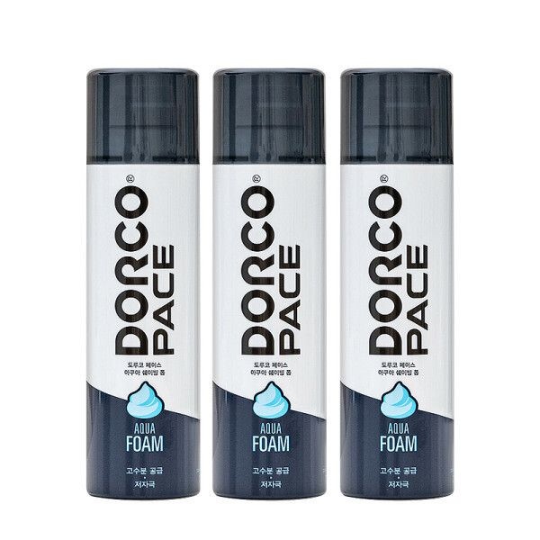 페이스 대용량 아쿠아 쉐이빙폼 250ml 3개