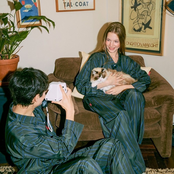 Furless pajamas 퍼리스 긴팔파자마 - 스트라이프 (9color, 3size)