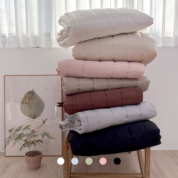 [25%쿠폰] 부드러운 모달 순면 고정밴딩 사계절 침대패드 SS/Q/LK 13color