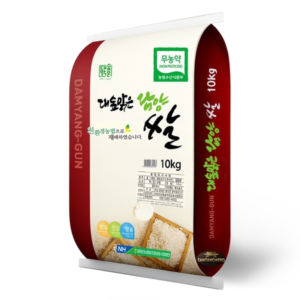 무농약쌀 10kg/ 당일도정 상등급 단일품종 새청무 I 담양군농협 우렁이농법