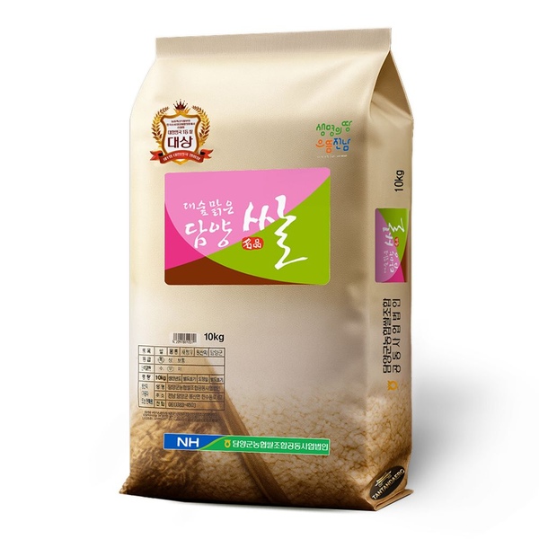 담양군농협 특등급 담양쌀 10kg/ 당일도정 단일품종 새청무 대숲맑은쌀