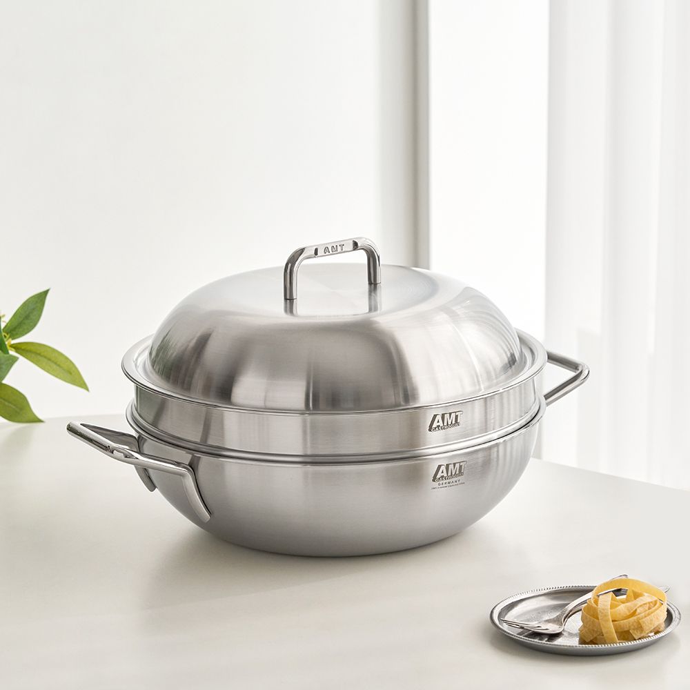 오늘의집 AMT 316Ti 통5중 샤프 파티웍 32cm