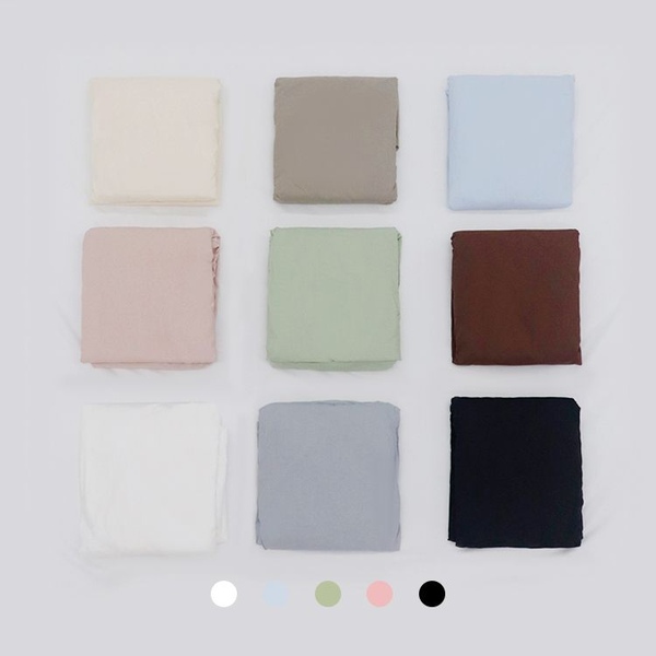 [15%쿠폰] 맞춤 먼지없이 부드러운 모달 무지 항균 사계절 매트리스 커버 9color