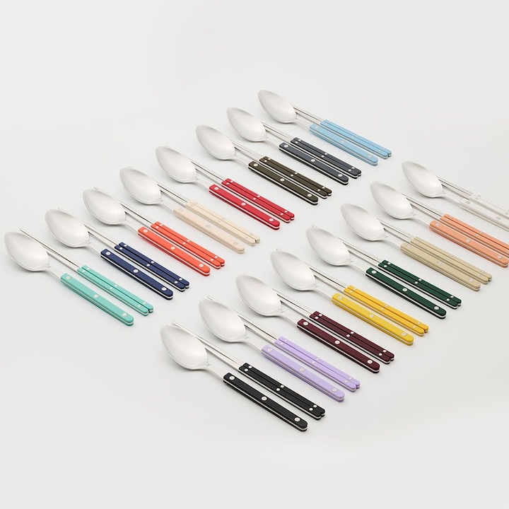 메종오브제 [단하루 12,927원] 1+1 시에르 파르베 수저세트 (총2인4P) 16color