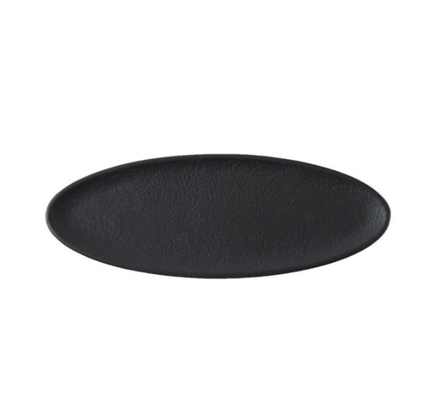 스미타니 오벌 인센스 트레이-블랙 Sumitani Oval Incense Tray