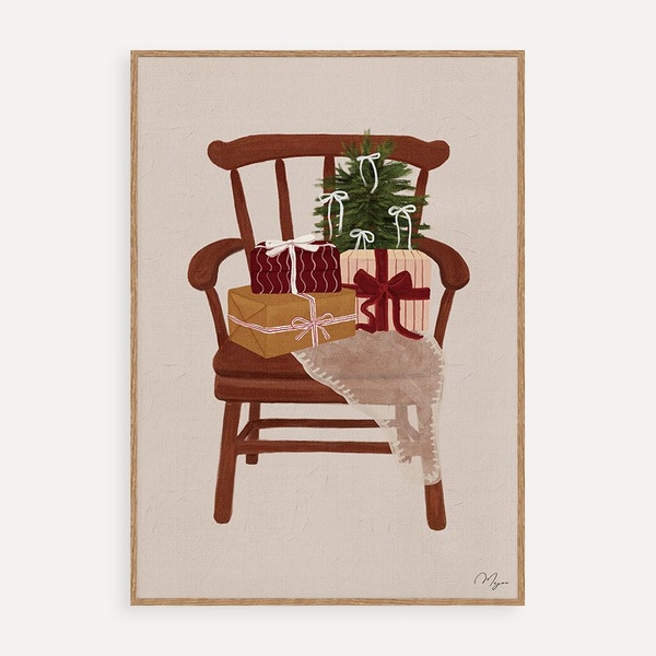 Chair of Gifts 미유 아트 프린트