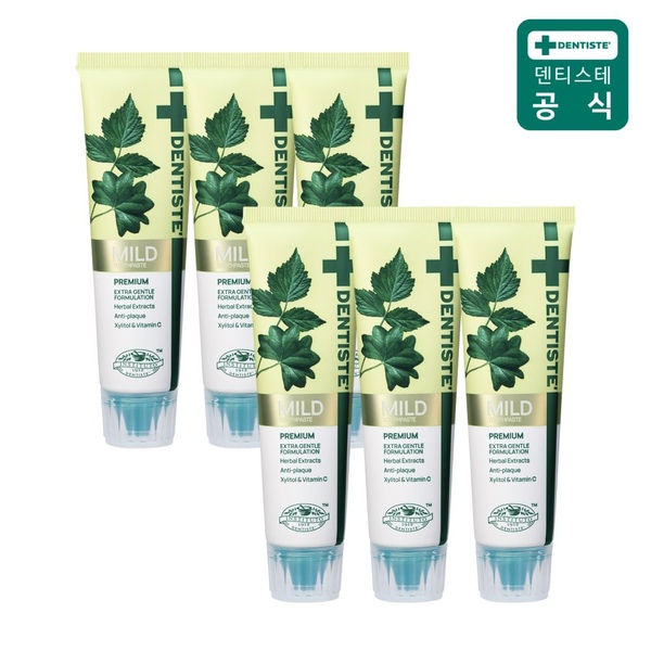 마일드 치약 60g 6개