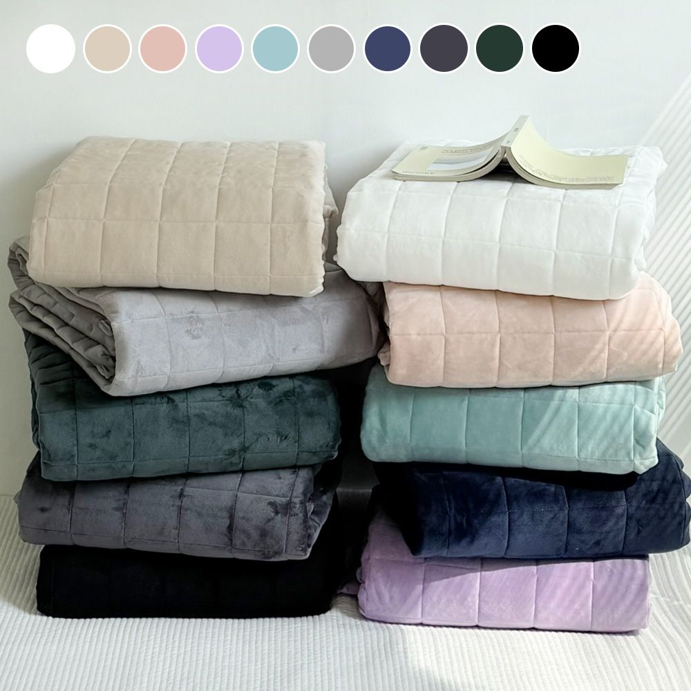 코니크 따뜻한 온기 고밀도 극세사 고정밴딩 침대패드 SS/Q/K/LK 10colors