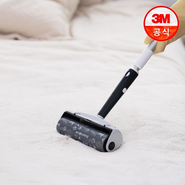 클린컷 대형 테이프클리너 롱핸들 1개+리필 1개