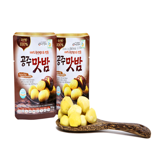 국내산 밤으로 만든 공주맛밤 50g 10봉/20봉/30봉