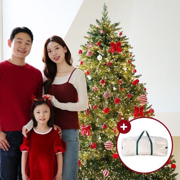 루시아이 보관백 증정 이벤트 중! 평생 크리스마스 트리 대형 트리 무장식트리 PE 전나무 고급 트리