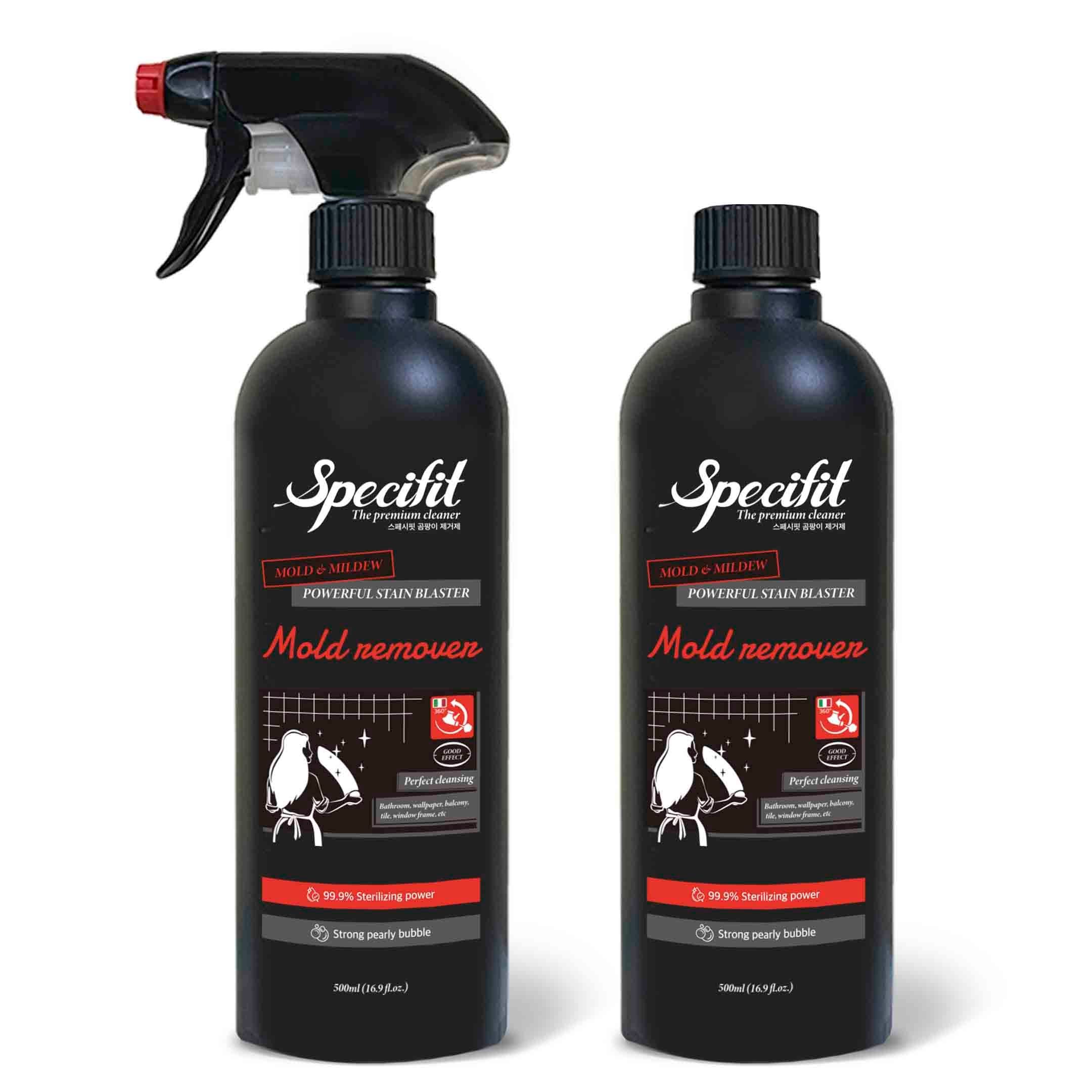 오늘의집 스페시핏 1+1 강력 스프레이 곰팡이 제거제 500ml