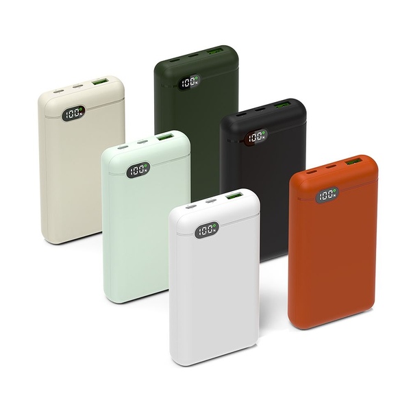 20W 고속충전 LCD잔량표시 대용량 보조배터리 충전기 20000mAh