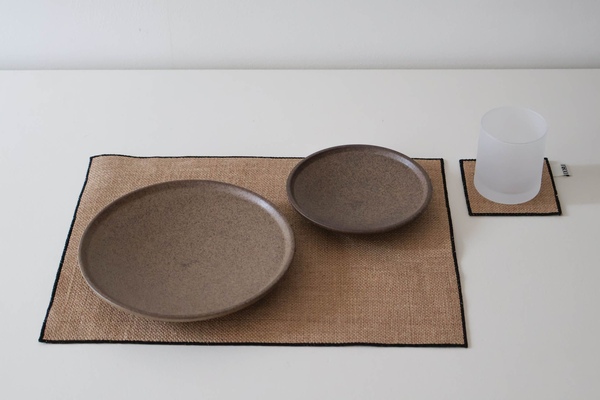 황마 리버시블 테이블매트 reversible table mat