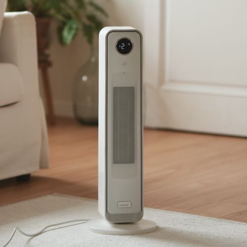 오늘의집 한경희생활과학 Ai 음성인식 타워형 온풍기 리모컨형 그래핀 PTC 전기히터 HA-28000FH