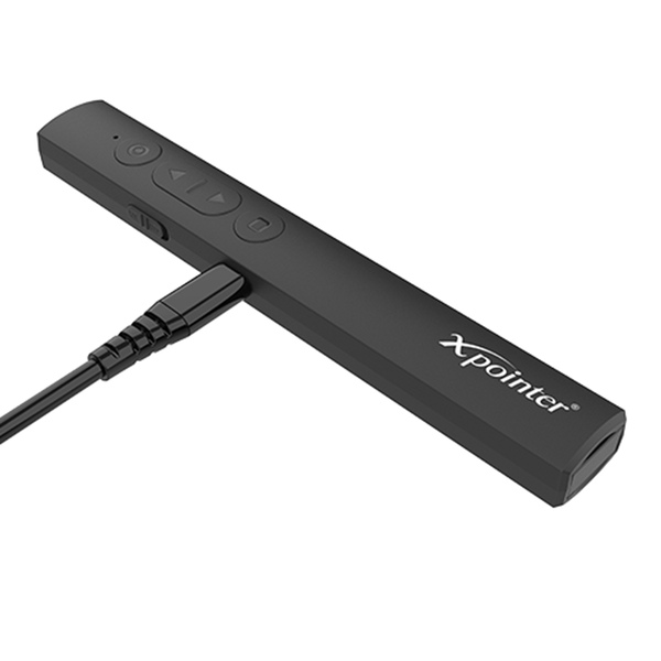 X-pointer 무선 프리젠터 micro 5pin 충전형 레드 레이저 포인터 XPC120