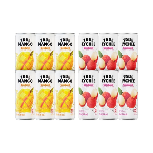 클룹 트루리치 트루망고 250ml 각 6캔(총 12개)