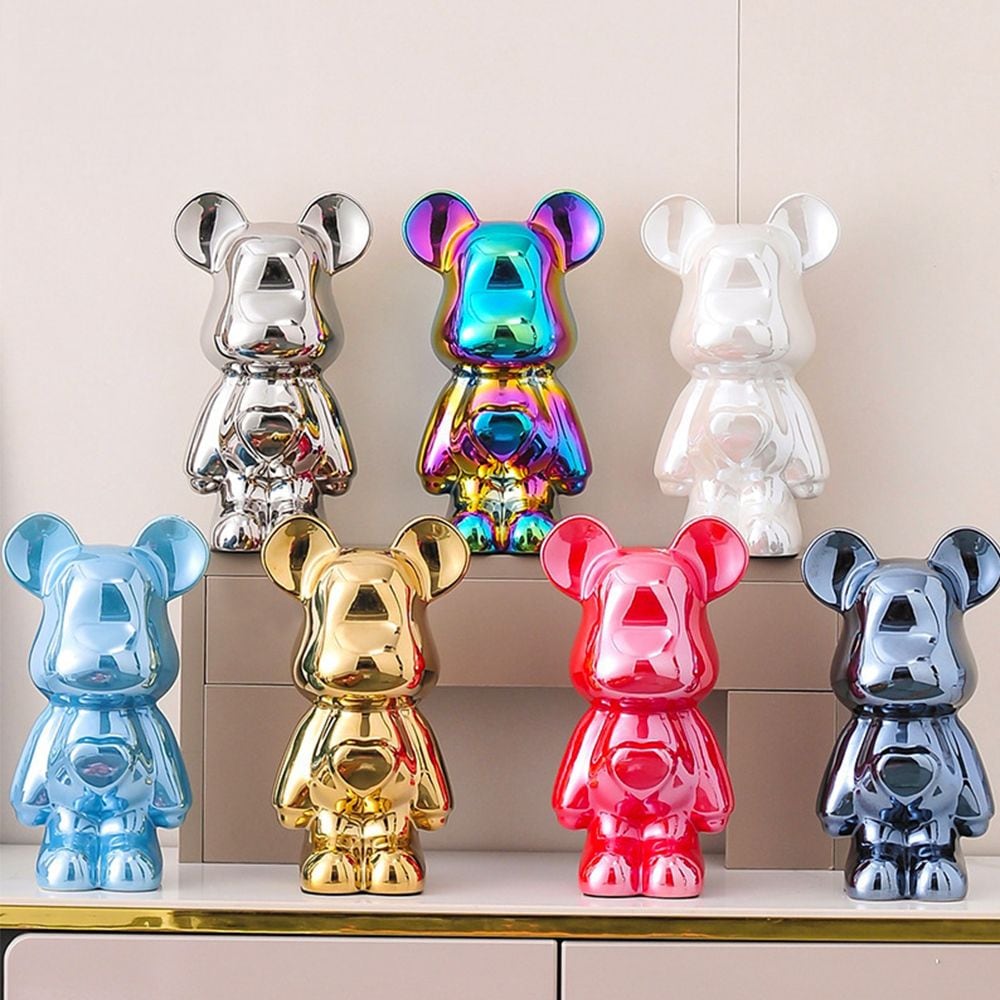 오늘의집 하트 베어 곰돌이 저금통 베어브릭 집들이 선물 인테리어 소품 오브제 (8colors)