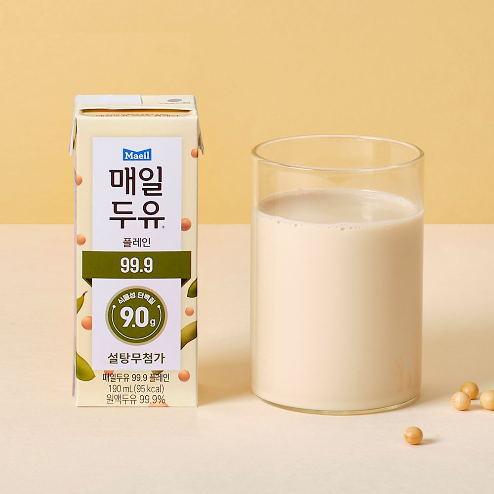 매일두유 99.9 플레인 190ml 24팩 가격 추이 매일유업 매일두유 99.9 플레인 190ml 24팩 - 최저가 19,500원