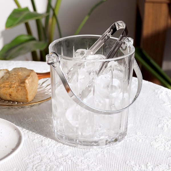 러델 센느 유리 얼음 바스켓 집게 세트 980ml 2type 택1