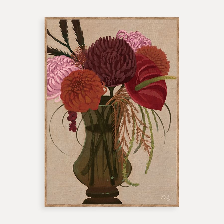 Holiday Bouquet 미유 아트 프린트
