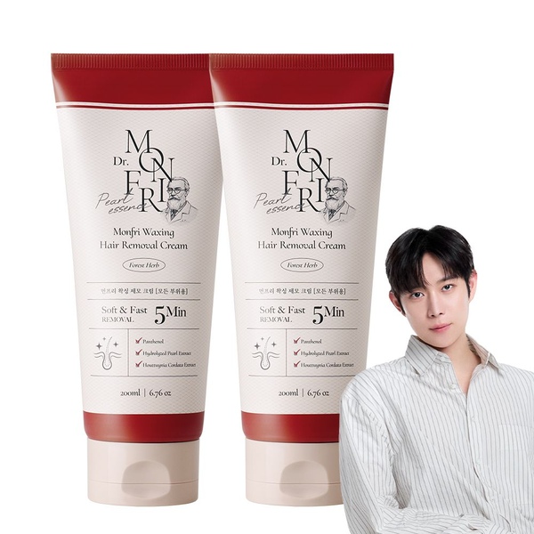 판텔라 민감성 왁싱 제모 톤업 크림 200ml 2개입
