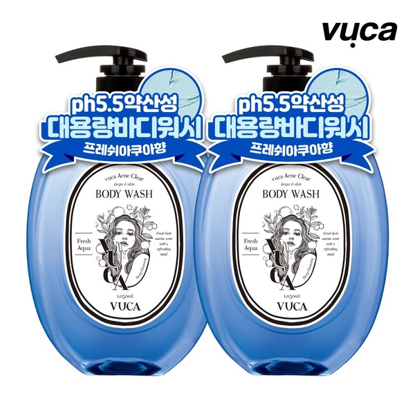 1+1 여드름,몸드름 완화 아크네 바디워시 1050ml