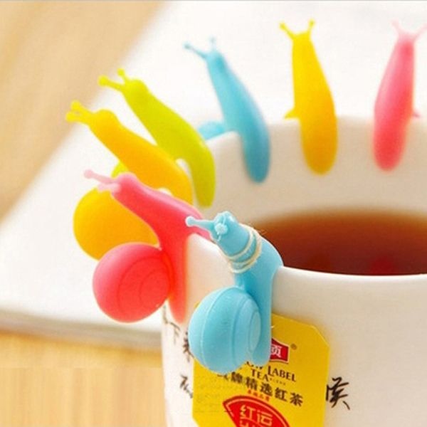 달팽이 티백홀더 2개 티백걸이 거치대