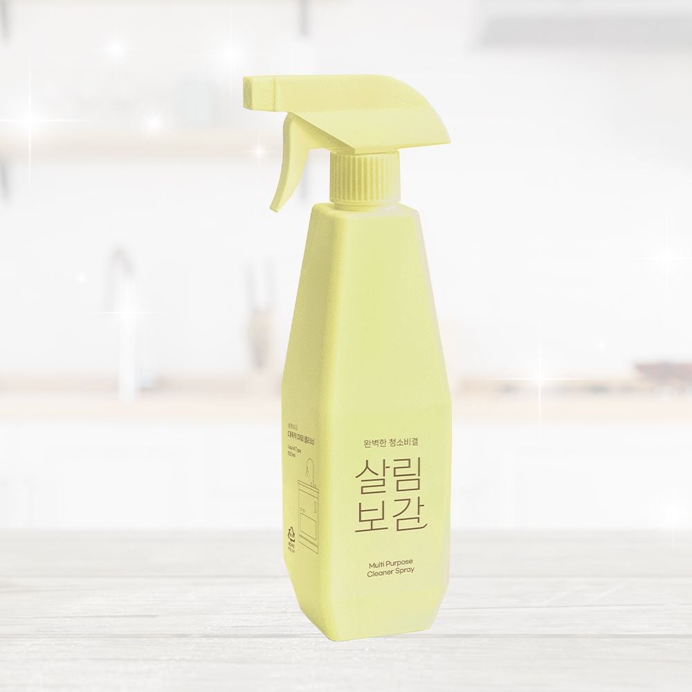 살림보감 다목적 파워 클리너 세정제 주방 가스렌지 후드 청소 기름때제거 550ml