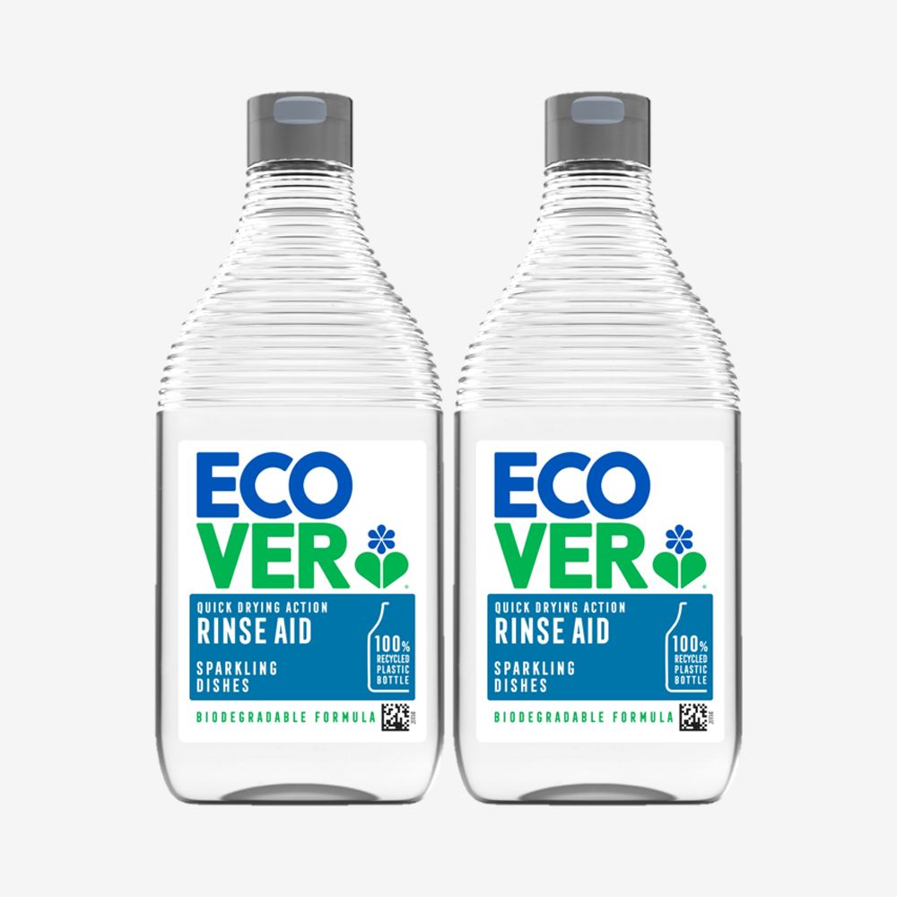 에코버 식기세척기용 린스 450ml, 2개