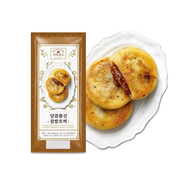 피코크 달콤쫄깃 찹쌀호떡 400g (80g x 5개입) 5개 (총 25개입)