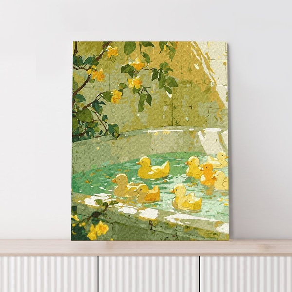 DIY 명화그리기 작은 욕조의 하루 40x50cm