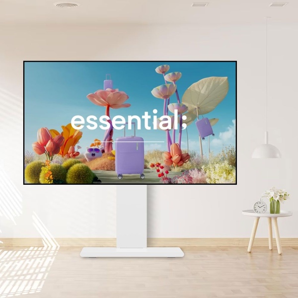 TV스탠드 42-85인치 티비거치대 삼성 LG 호환 M7 대형 브라켓 화이트