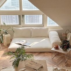 플레인 대방석 모듈쿠션세트 스탠다드/슈퍼싱글(3colors/토퍼+팔걸이+등받이쿠션포함)