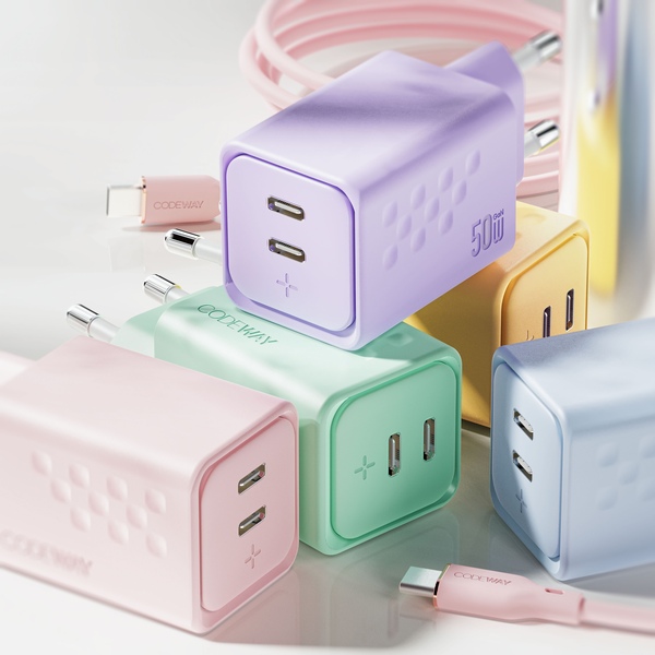 팔레트 50W PD 초고속 C타입 충전기 어댑터