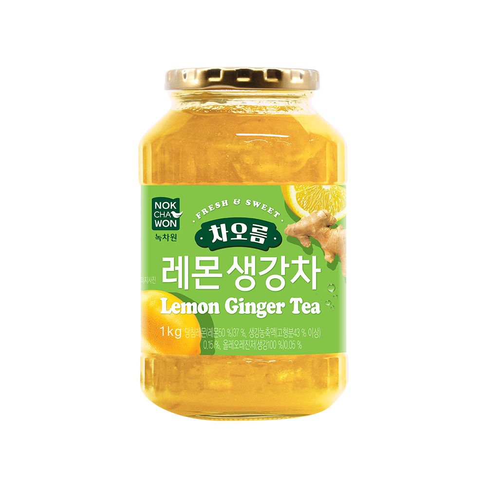 녹차원 차오름 레몬생강차 1kg