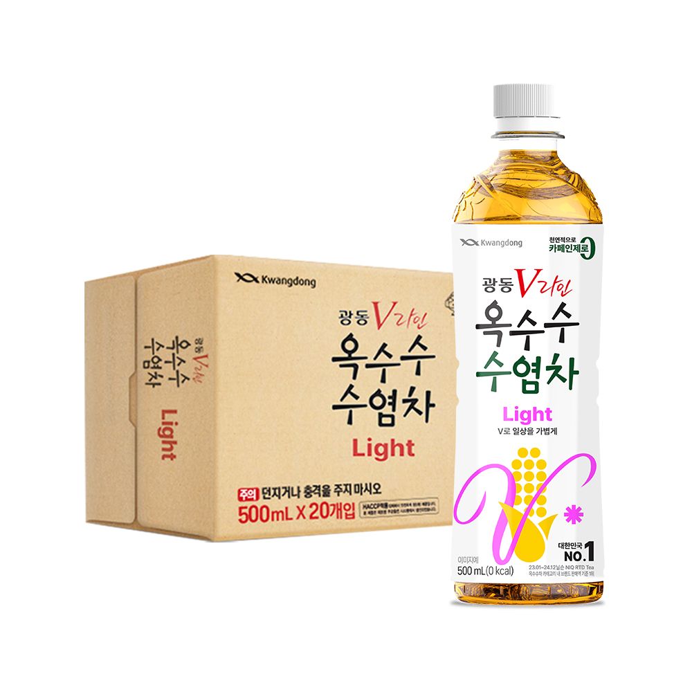 V라인 옥수수수염차 라이트 500ml 20입