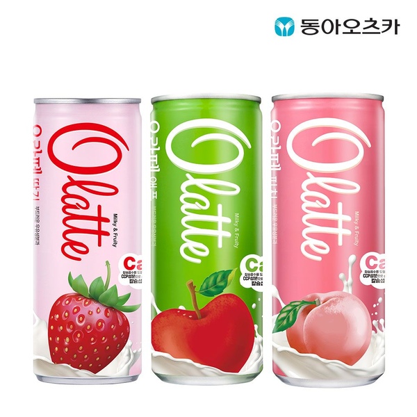 오라떼 240ml CAN 3종 1박스 (총30입)